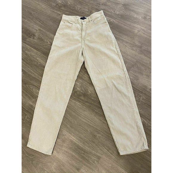 Versace Jeans Signature Beige Corduroy Jeans Pants - Picture 1 of 11